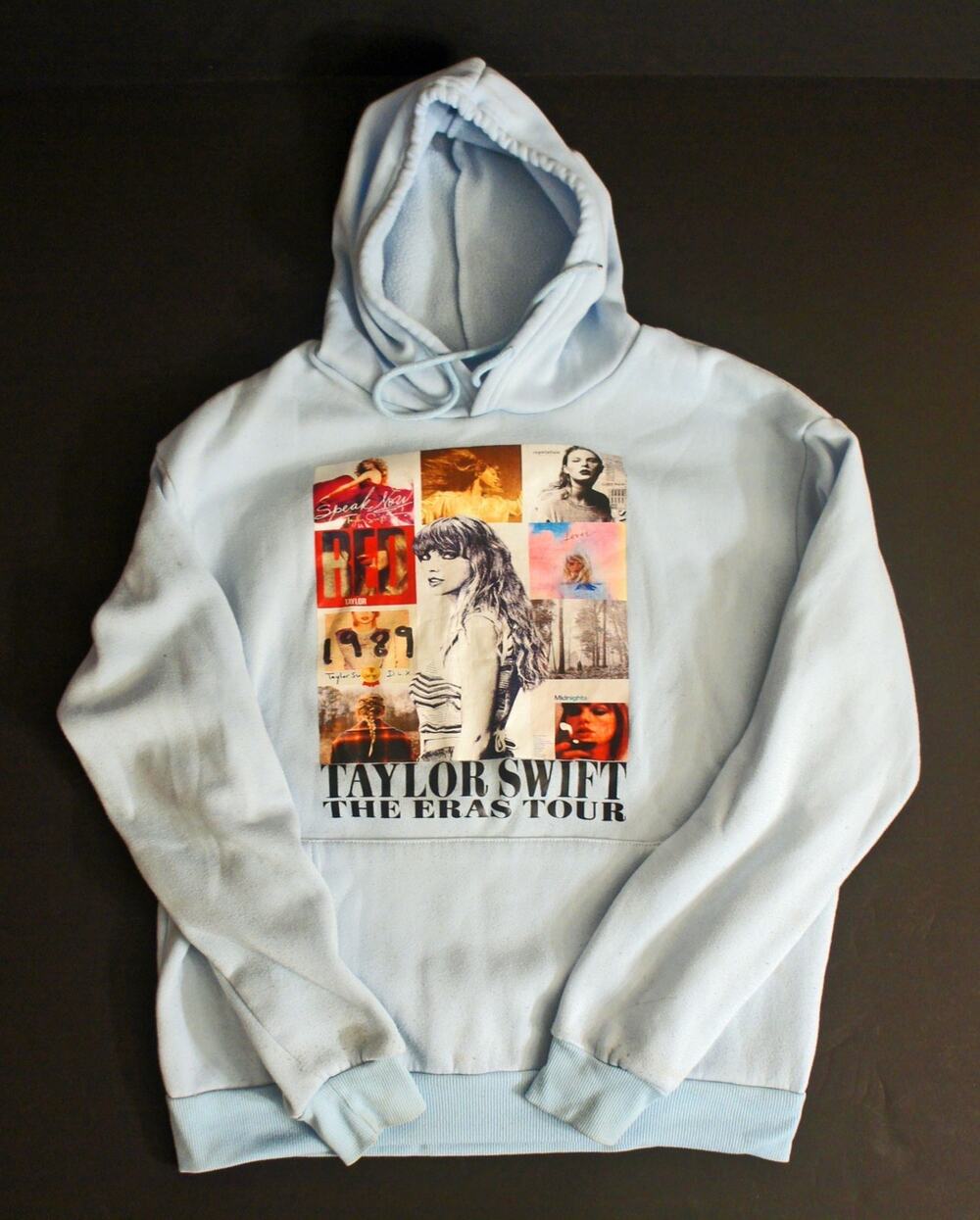 Taylor Swift ERAS TOUR Pullover Hoodie Sweatshirt - Women's S - Pale Green